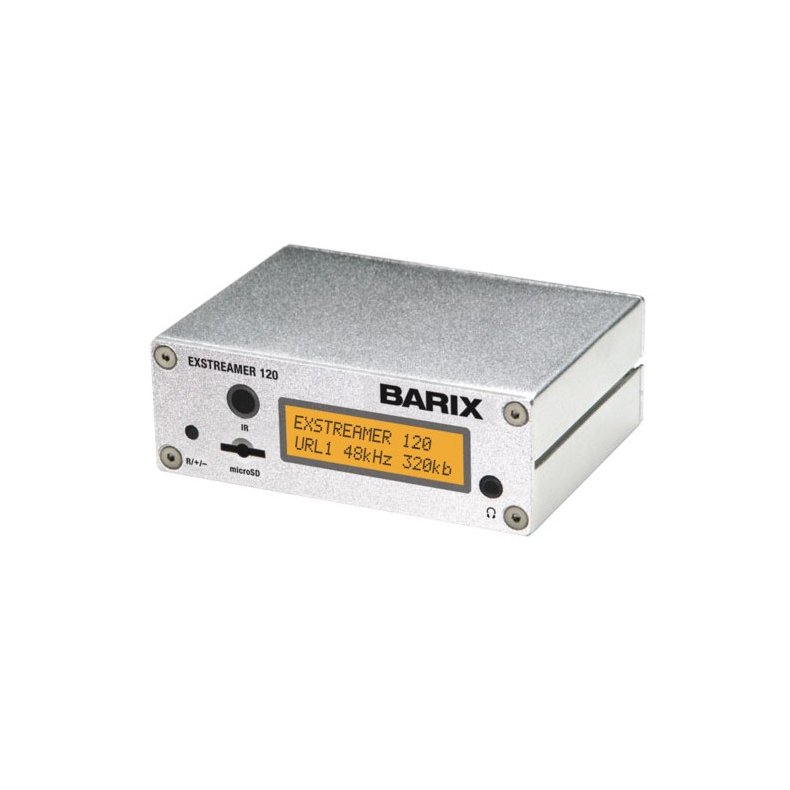 Barix Exstreamer 120 IP audio Decoder EU (230V)