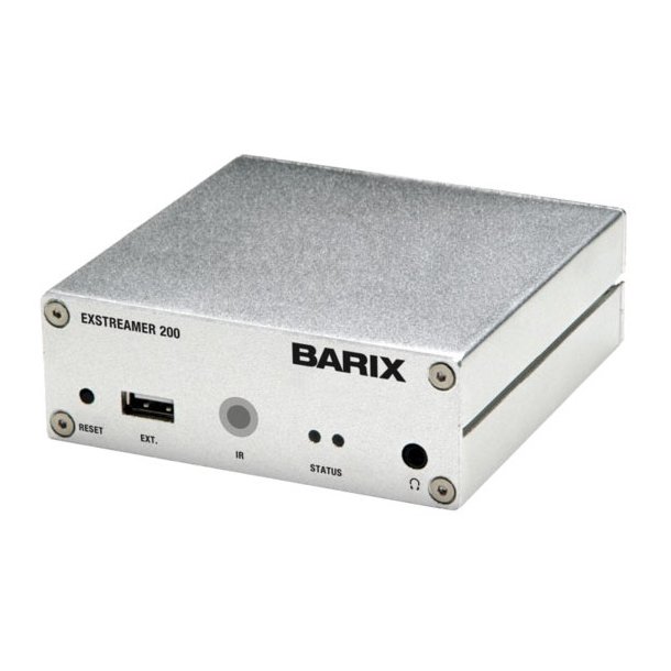 Barix Exstreamer 200 IP audio Decoder // Discontinued // Use Barix 205 instead!