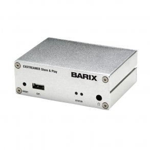 Barix Exstreamer Store&Play+Streaming incl. 8 GB MicroSD card, EU 