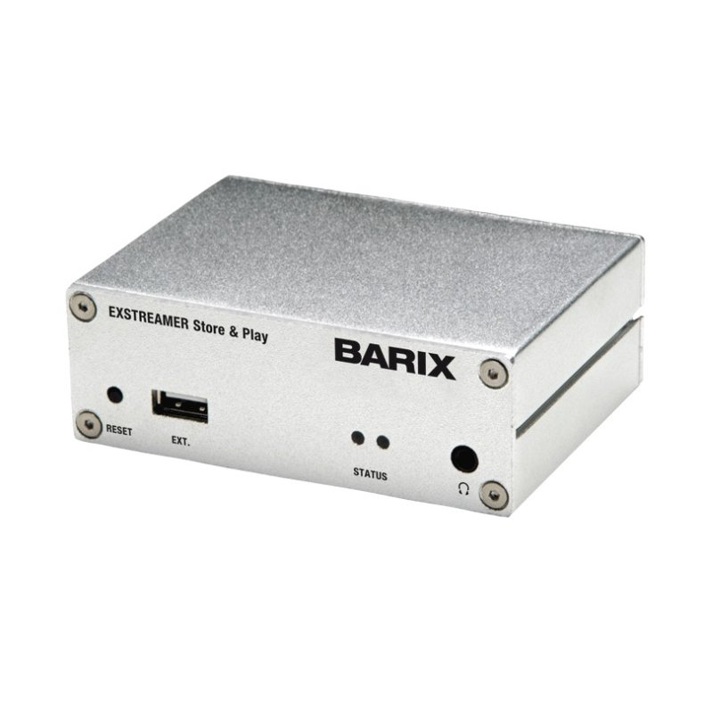 Barix Exstreamer Store&Play+Streaming incl. 8 GB MicroSD card, EU Package