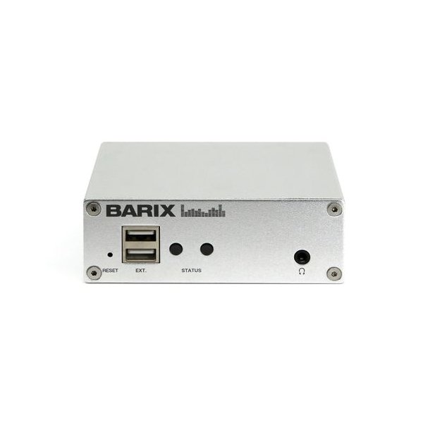 Barix RetailPlayer M400 EU, for background music-streaming decoder to work with RetailPlayer portal