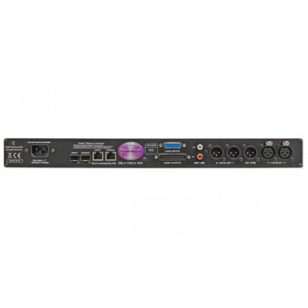 Glensound Beatrice-R8/5F 8 Channel 1RU Fully featured. 5 pin Female XLR