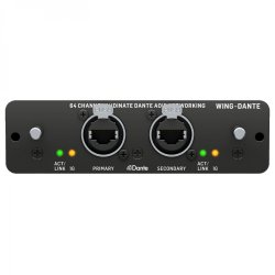 Behringer WING 64x64-Channel Audinate Dante Expansion Card