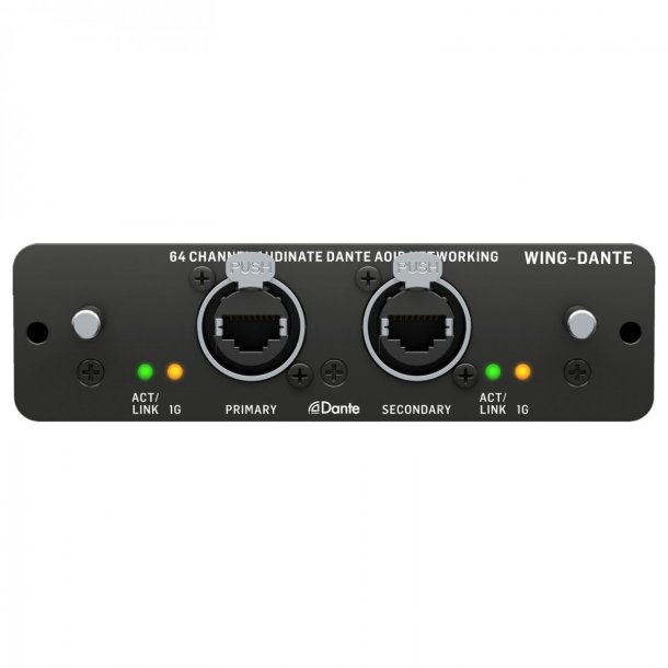 Behringer WING 64x64-Channel Audinate Dante Expansion Card