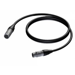 Procab Microphone cable XLR-XLR 0.5 meter