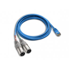 Studiohub 993014 Adapter Cable RJ-45 Male to dual XLR Male - Balanced-180cm