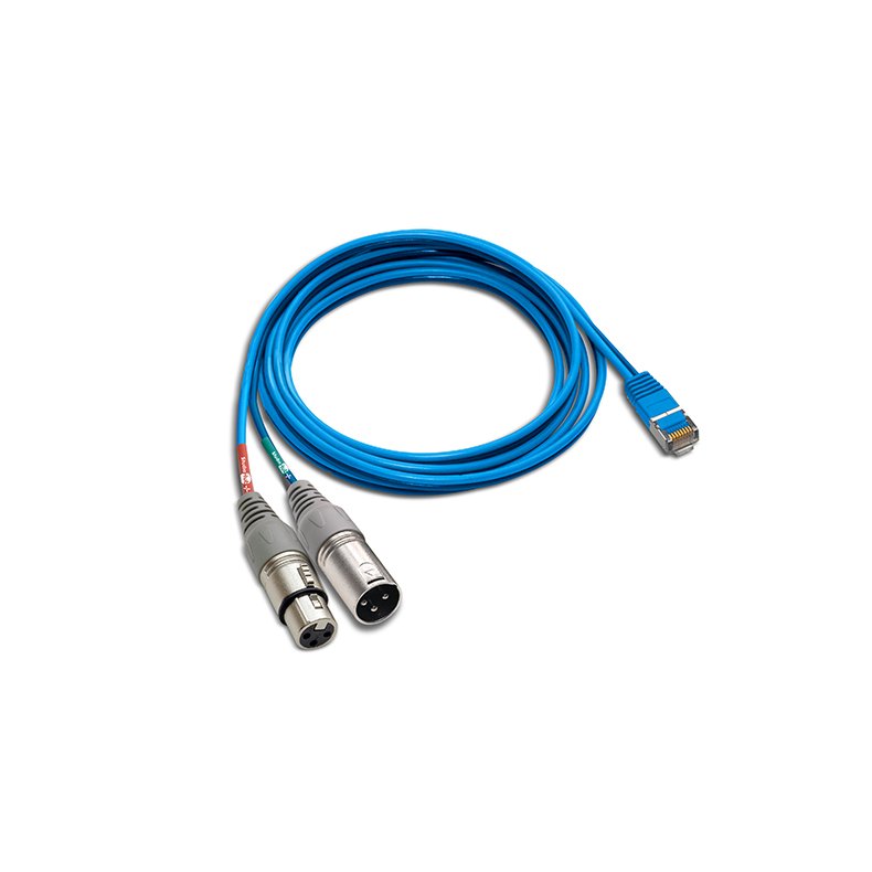 Studiohub 993021 Adapter Cable RJ-45 Male to XLR Male and XLR Female - Balanced-180cm