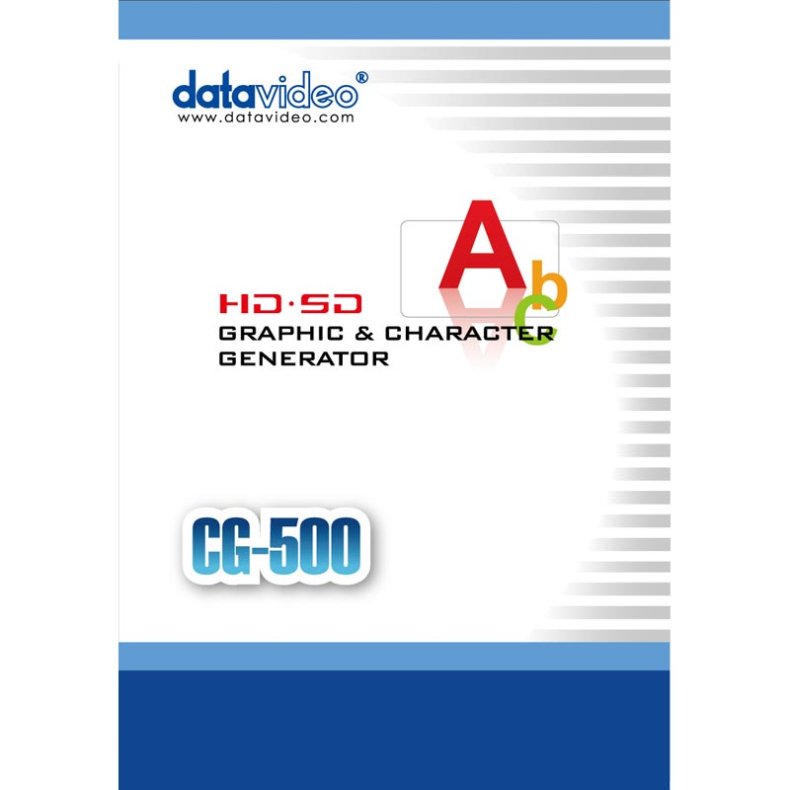 Datavideo CG-500 Character Generator Software(key) dongle