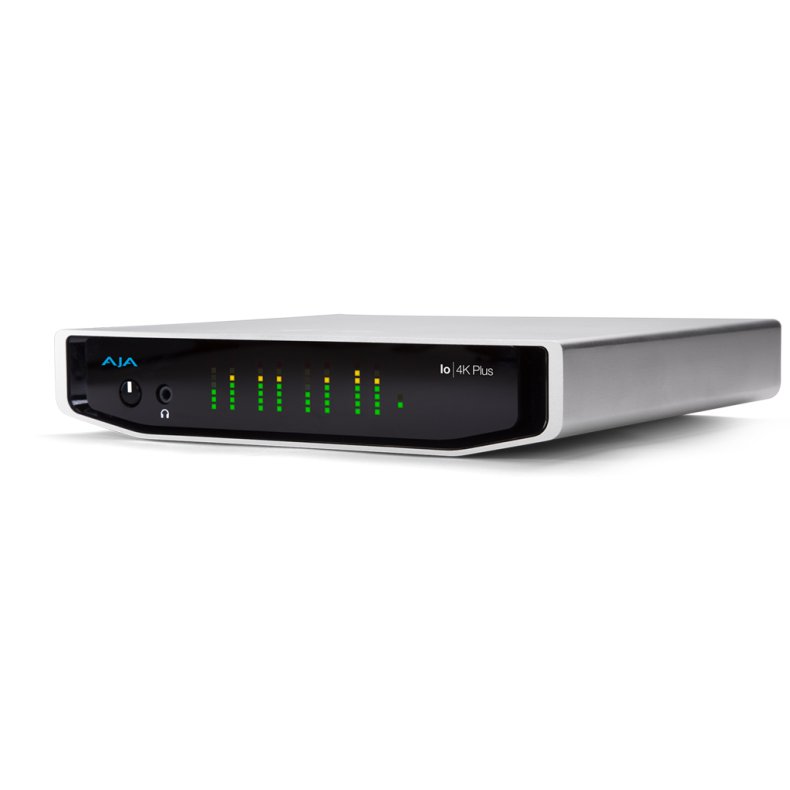 AJA IO 4K Plus Professional Video and Audio I/O over Thunderbolt 3 with 12G-SDI and HDMI 2.0