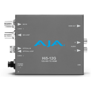 AJA Hi5-12G 12G-SDI to HDMI 2.0 Converter
