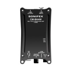 Sonifex CM-BH4W Belt-Pack 4-Wire Headphone Amplifier