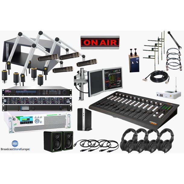 Complete On Air Radio Station 2000W (16000W ERP)
