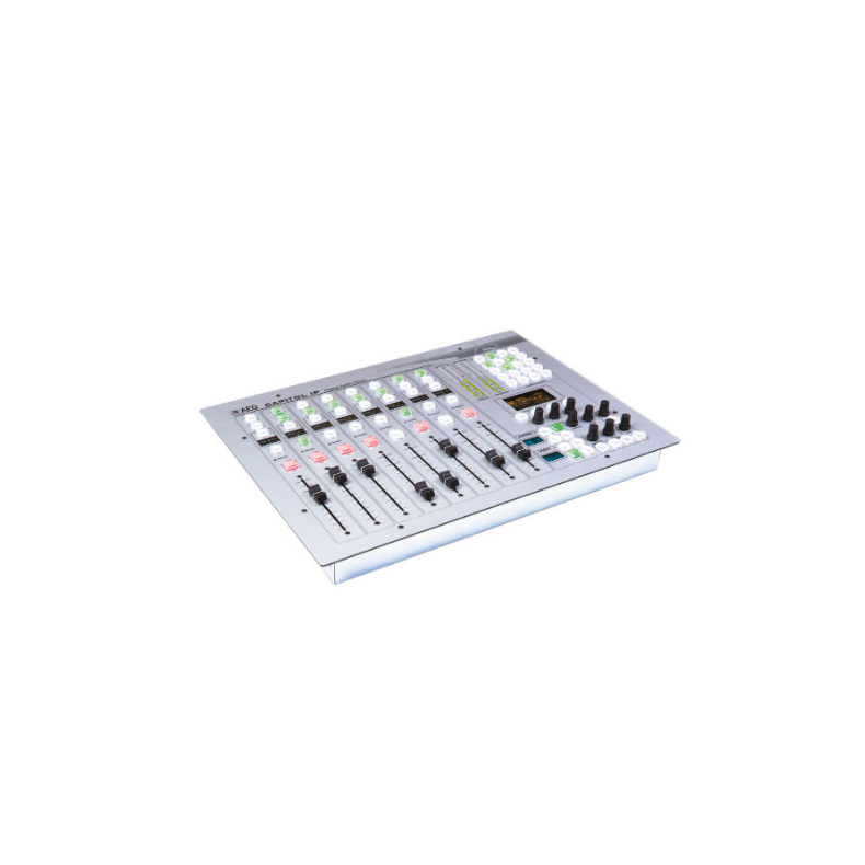 AEQ Capitol IP CS Digital Mixing Console 8 fader Rack version