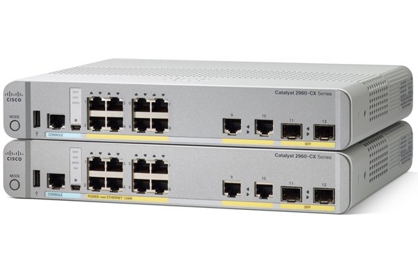 Cisco Catalyst 2960CX-8PC-L Compact Switch - Network + Wireless