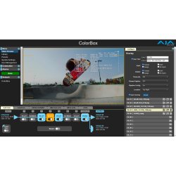 AJA ColorBox In-line HDR/SDR Algorithmic and LUT Color Transforms