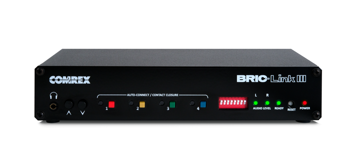 Comrex BRIC-Link III Stereo IP Audio Codec - IP & ISDN Audio Codecs ...