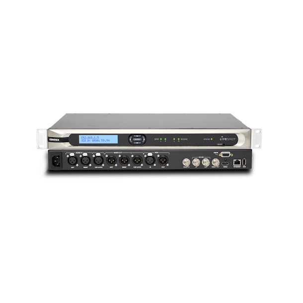 Comrex LiveShot Studio Rackmount IP Video Codec