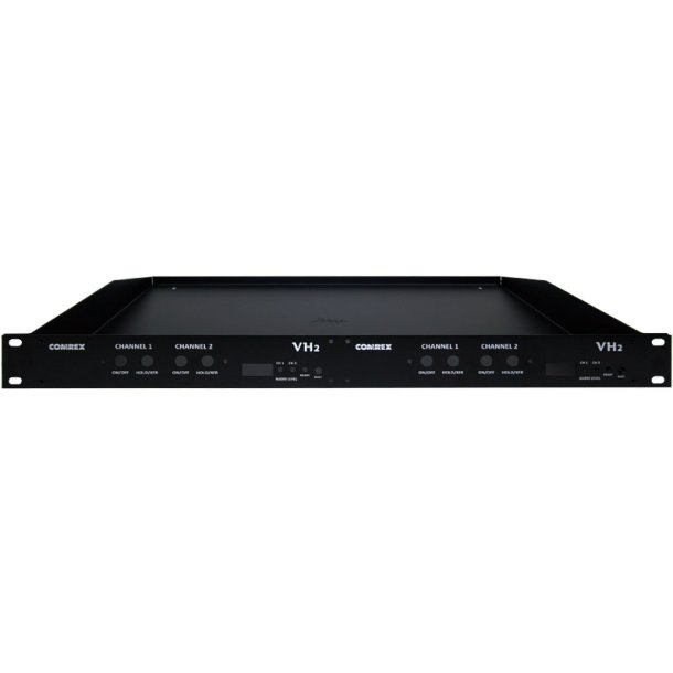 Comrex VH2 Dual Rackmount Kit, Includes 1RU shelf, custom front panel, a blank plate and mounting screws