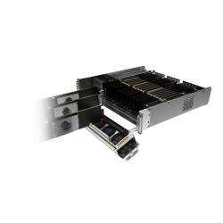 Kiloview RF02 AV over IP Mediacenter,  2RU, up to 18 cards, encoding, decoding, media gateway, bond.