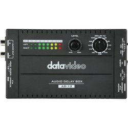 DataVideo AD-10 Mobile audio delay processor,  3.5mm audio input, comes with Condenser/Dynamic Mic.
