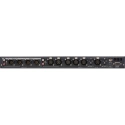 DataVideo AD-200 1RU Audiomixer w delay function, 6 XLR audio channels, Mic/line audio input modes