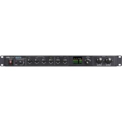 DataVideo AD-200 1RU Audiomixer w delay function, 6 XLR audio channels, Mic/line audio input modes