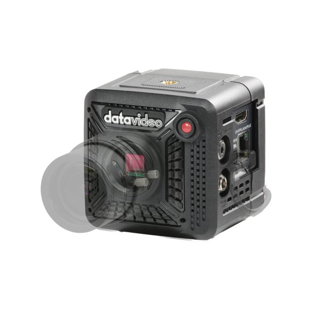 DataVideo BC-15C POV Camera with a 1/1.8 CMOS Sensor, 4K 50/59.94/60p output, H.264 streaming 