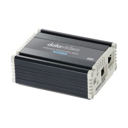 DataVideo HBT-12 HDBaseT Receiver Box, signals up to UHD/4K 25/30FPS, RS-232/422 and DVIP, PoE