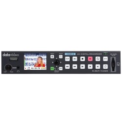 DataVideo HDR-2 4K H.265 Harddrive desktop recorder, UHD 4K (3840 x 2160), HDMI 2.0 input, output