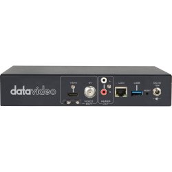 DataVideo NVD-40 UHD/4K, IP video decoder with HDMI, composite video, and analog audio outputs