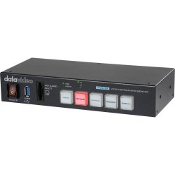 DataVideo NVS-35 Video Streaming encoder w/ 2 bitrates, SDI/HDMI input, external XLR audio input 