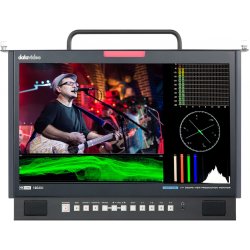 DataVideo TLM-170KM 4K Scopeview Foldable Racktray, production mon. (17,3" UHD Panel),12G-SDI/2xHDMI