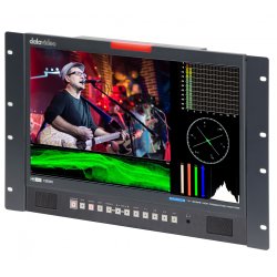 DataVideo TLM-170KR 4K Scopeview 7U Rackmount, production mon (17,3" UHD Panel),12G-SDI/2xHDMI input