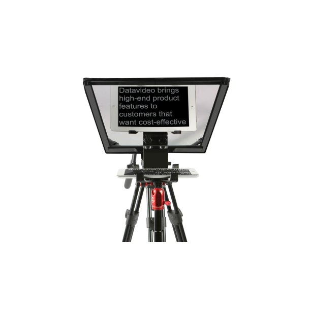 DataVideo TP-650MKII ENG Prompter, W/O remote control, Adjustable mount to hold tablets from 8