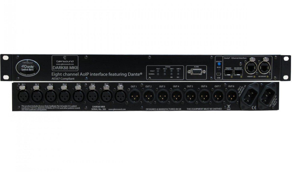 Glensound DARK88/R RAVENNA 1u 19