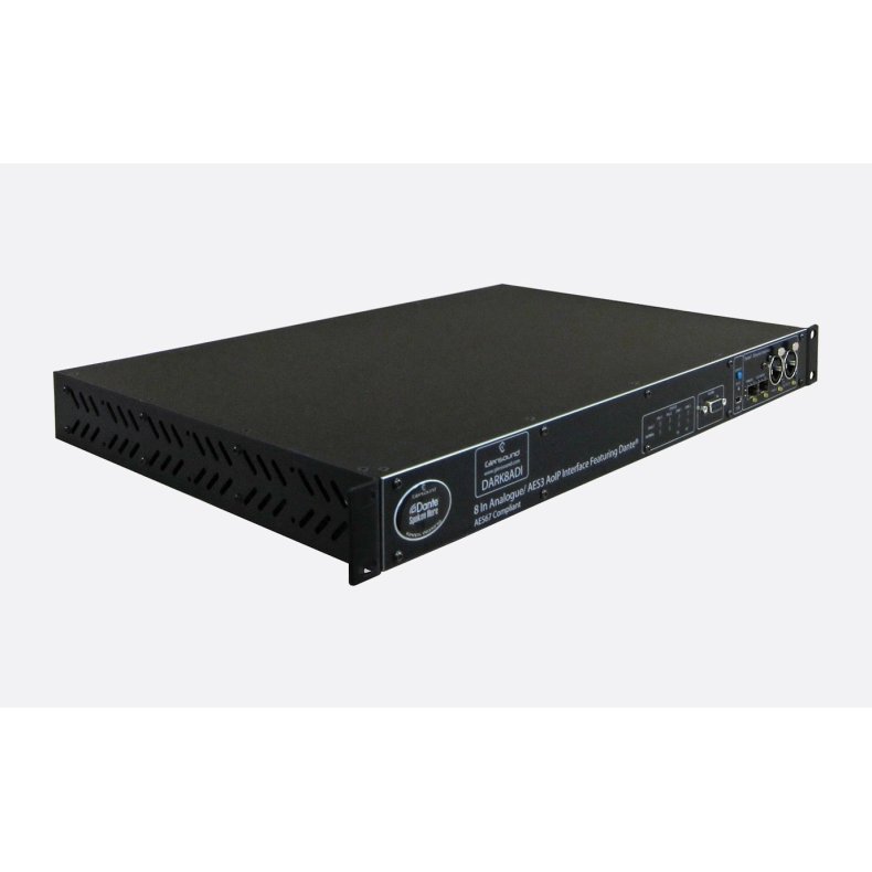 Glensound DARK8ADI Audio Network 8 Analogue, 4 AES3 Input Rack