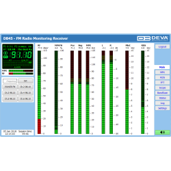 DEVA DB45 DSP-Based FM Radio Receiver and Modulation Analyzer