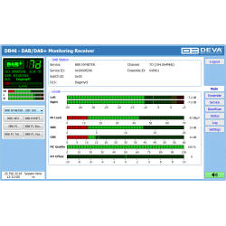 DEVA DB46 Compact DAB/DAB+ Monitoring Receiver