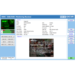 DEVA DB46 Compact DAB/DAB+ Monitoring Receiver