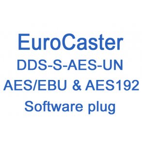 EuroCaster DDS AES/EBU & AES192 (digital MPX over AES) inputs - Unlimited software license