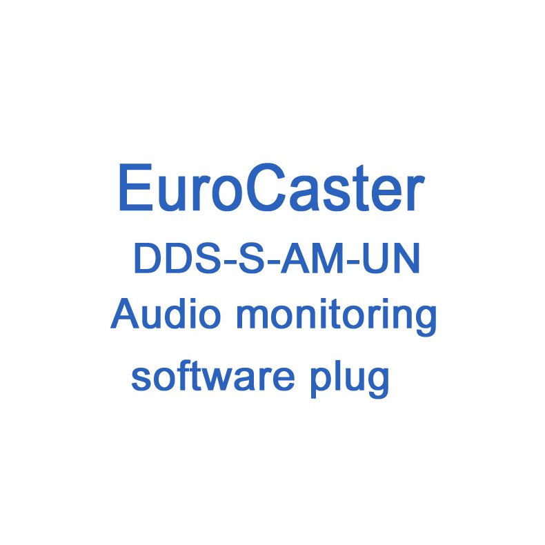 EuroCaster DDS Audio monitoring (jack 3,5mm) - Unlimited software license