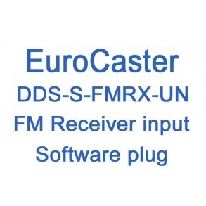 EuroCaster DDS FM receiver input (for repeater operation) - Unlimited software license