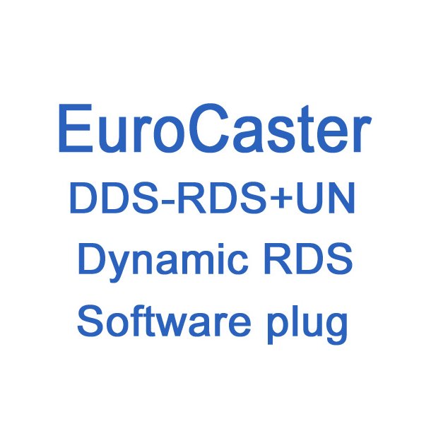 EuroCaster DDS Dynamic RDS encoder - Unlimited software license