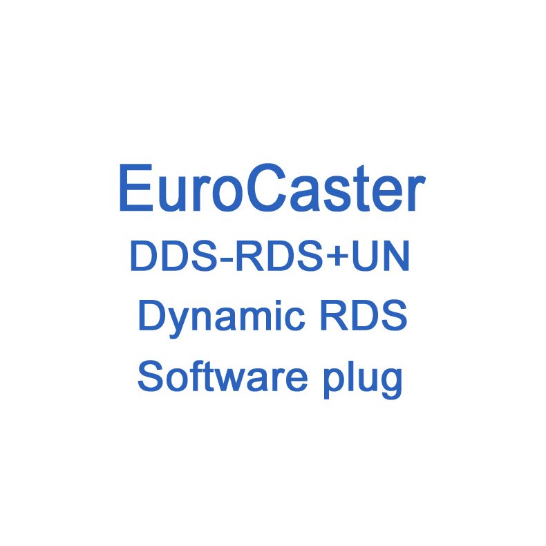 EuroCaster DDS Dynamic RDS encoder - Unlimited software license