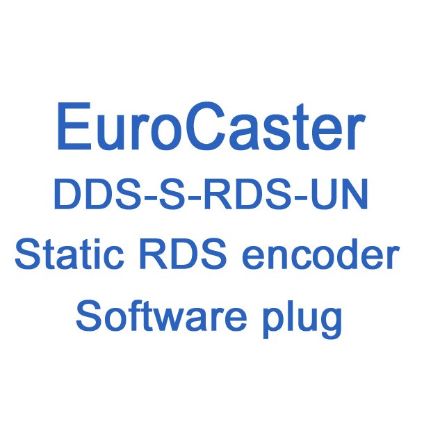 EuroCaster DDS Static RDS encoder - Unlimited software license