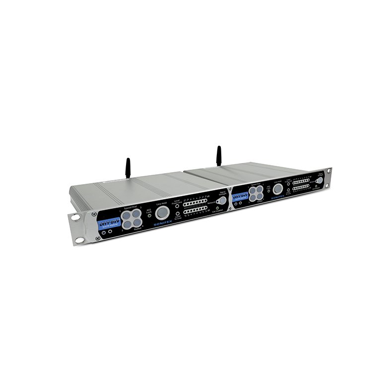 Sonifex Twin Digital ViLTE 4G/3G/2G TBU, AES/EBU, Analogue, Ethernet, Rack Mounted