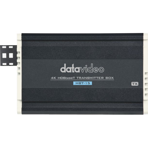 DataVideo HBT-15 4K HDBaseT Transmitter box, transmits up to 4K 2160P image quality video up to 100m