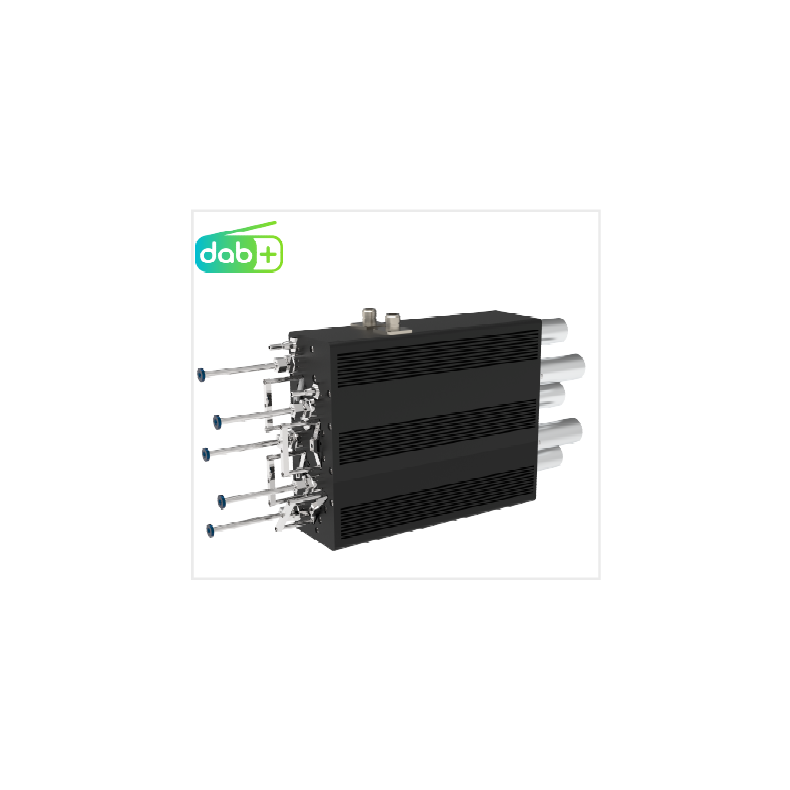 Delta Meccanica BPF35050 100W 5 poles DAB BPF DAB/DMB Filter, Tunable, 174-240 MHz, DC block, N conn