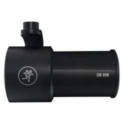 Mackie EM-99B Dynamic Broadcast Microphone incl XLR cable, table mount and windscreen
