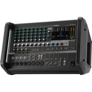 Yamaha EMX7 Box-type robust portable Powered Mixer feat. high efficiency Power Amplifier.